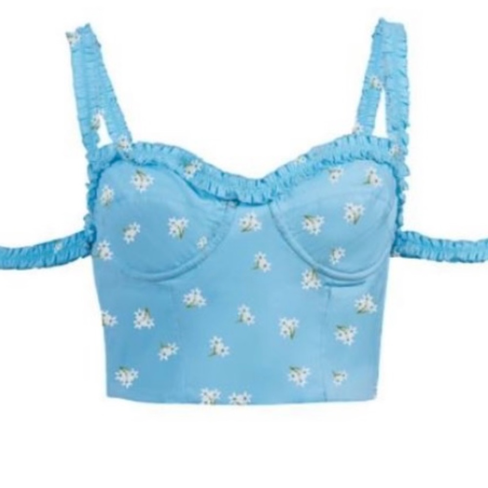 The Bar Brooklyn Top in Sea size 6